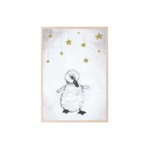 The beautiful duckling plakat 21x30 cm (One size)