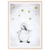 The beautiful duckling plakat 50x70 cm (One size)