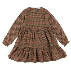 Tommy Hilfiger Kjole - Preppy Check Dress - Sherpard/Magenta