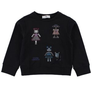 Young Versace Sweatshirt - Navy m. Similisten
