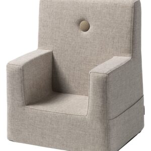 by KlipKlap Lænestol - Kids Chair - 43x43x50 cm - Beige m. Sand