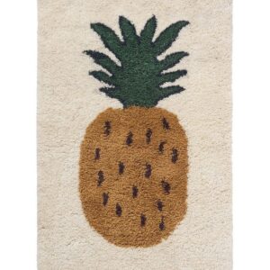 ferm Living Gulvtæppe - Fruiticana - 80x120 - Ananas