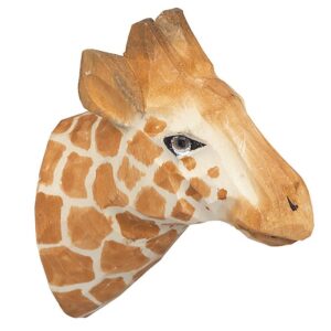 ferm Living Knage - Håndskåret Træ - 9,5x9,5x5 cm - Giraf