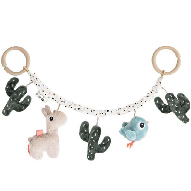 Done By Deer Barnevognskæde - Pram Toy Lalee - Sand