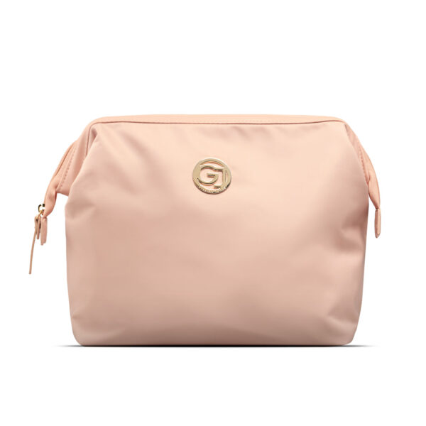 Gillian Jones - Bøjle toilettaske - Rosa nylon