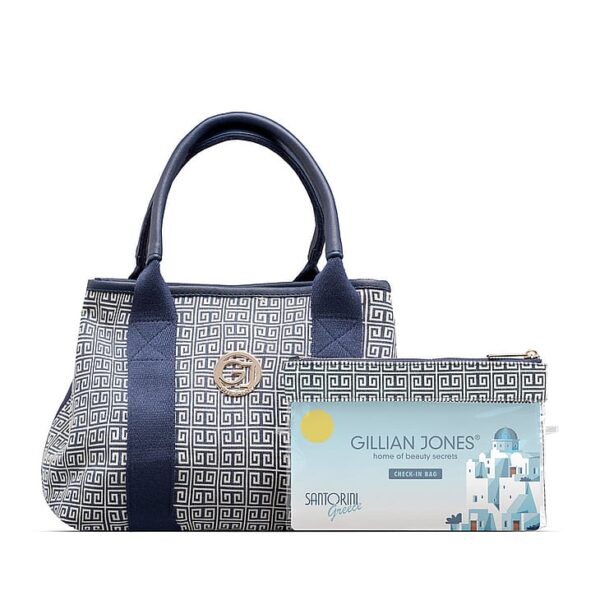 Gillian Jones - Mary Bag Santorini Print Mary - Toilettaske