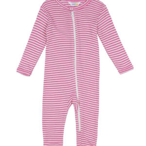 Joha Heldragt - Rib - Uld/Silke - Off White/Pink