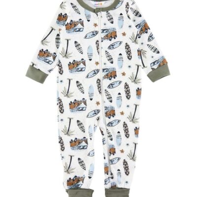 Joha Natdragt - 2in1 - Off White m. Print