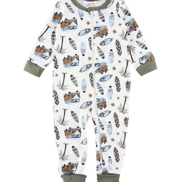 Joha Natdragt - 2in1 - Off White m. Print