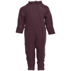 Mikk-Line - Køredragt Wool Baby Suit - Fudge - 62