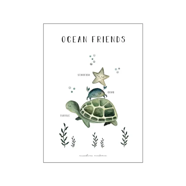 Plakat Havets Venner A3