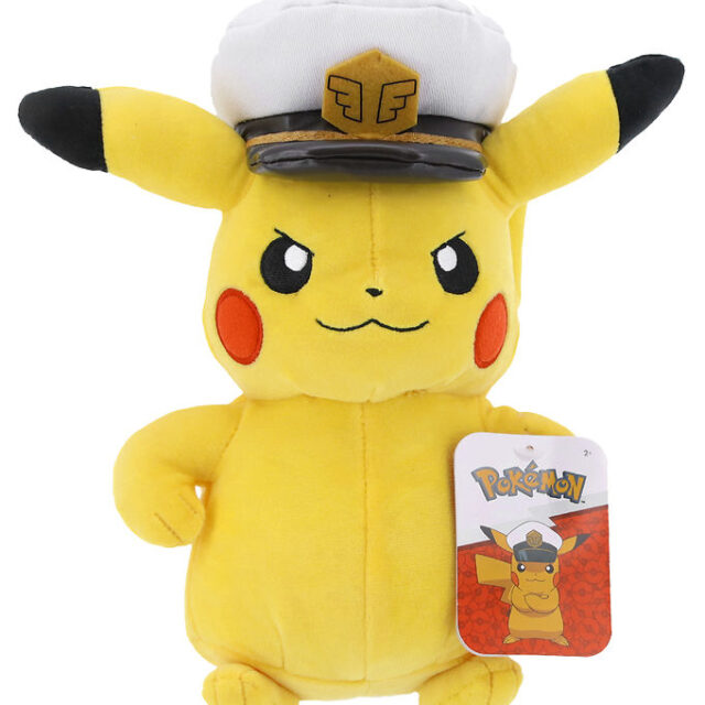 Pokémon Bamse - 20 cm - Captain Pikachu