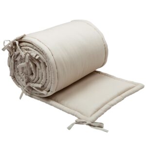 Sengerand - Blød sengerand 360x30 cm - Desert Green - Sengerand til tremmeseng - Müsli By Green Cotton