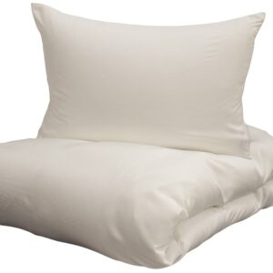 Sengetøj 240x220 cm - Enjoy white - King size sengetøj til dobbeltdyne - 100% Bambus - Turiform sengesæt