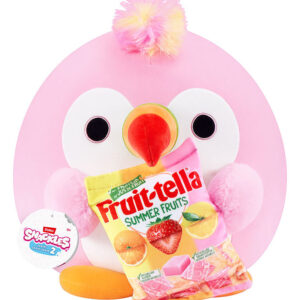 Snackles Bamse - 35 cm - Papegøjen Sally m. Fruit-Tella