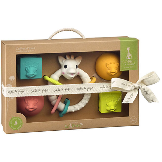 Sophie la Girafe Gaveæske - Bidering/Bold/Klods