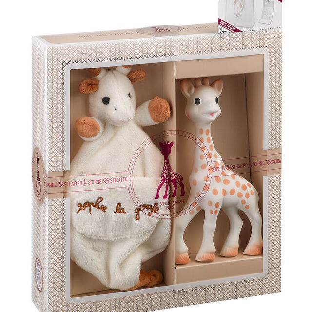 Sophie la Girafe Gaveæske - Nusseklud/Bidering