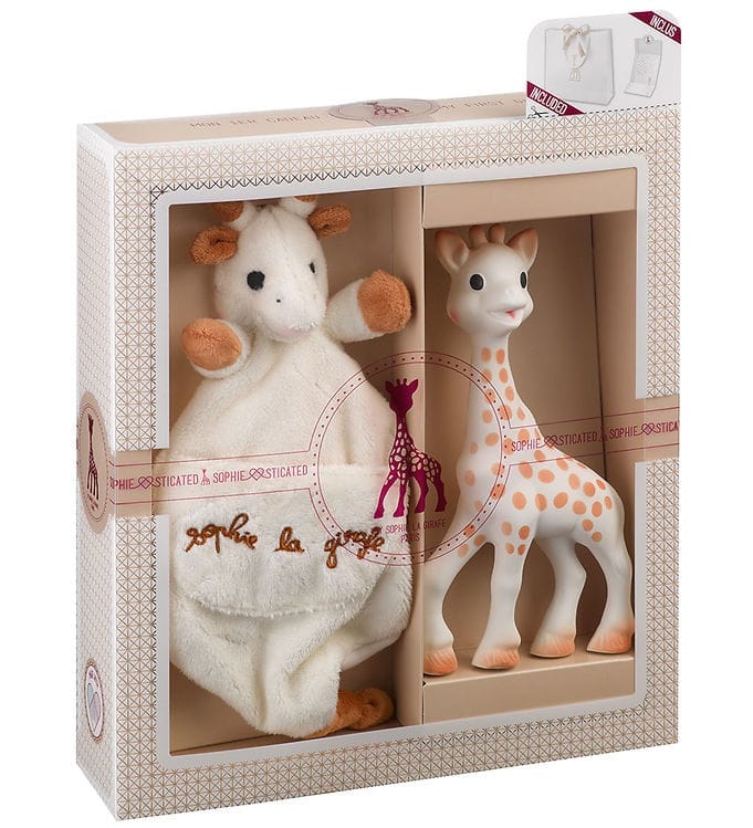 Sophie la Girafe Gaveæske - Nusseklud/Bidering