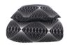Sort sengetøj dobbeltdyne 200x200 cm - Diamond black - Sengesæt i Microfiber - In Style