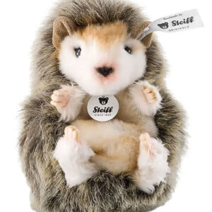 Steiff Bamse - 10cm - Joggi Baby Hedgehog - Mørkebrun
