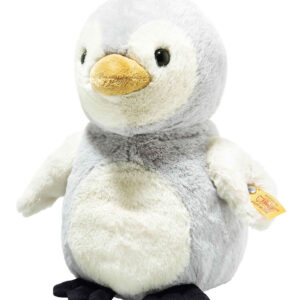 Steiff Bamse - 21cm - Lio Penguin - Lysegrå