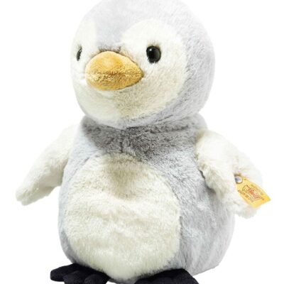 Steiff Bamse - 21cm - Lio Penguin - Lysegrå