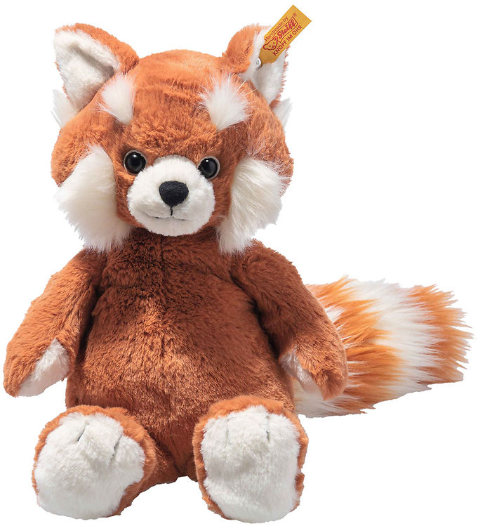 Steiff Bamse - 28cm - Benji Red Panda - Orange