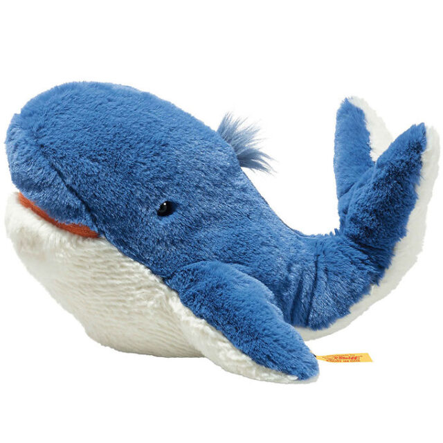 Steiff Bamse - 28cm - Tory Blue Whale - Medium Blue