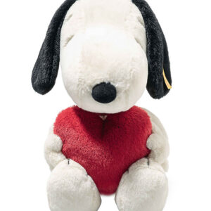 Steiff Bamse - 30cm - Snoopy Love - Hvid