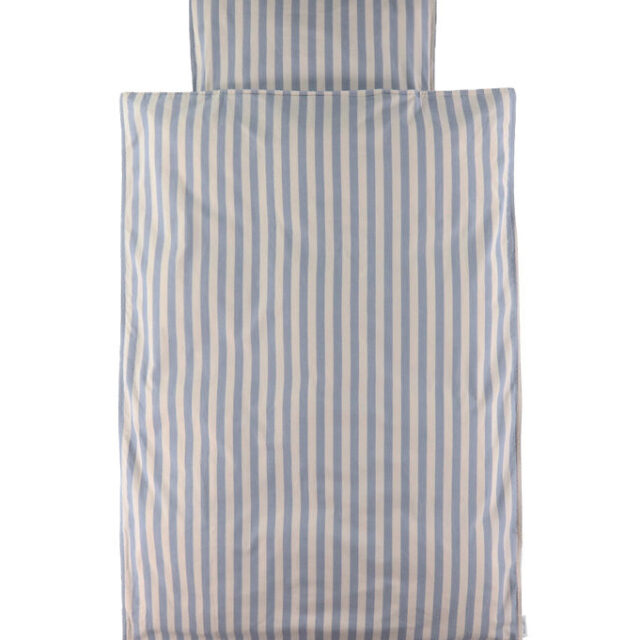 Studio Feder Sengetøj - Baby - Pale Blue Stripe