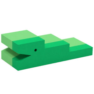 bObles Krokodille - L 24 - 60x24x18 cm - Spring Green