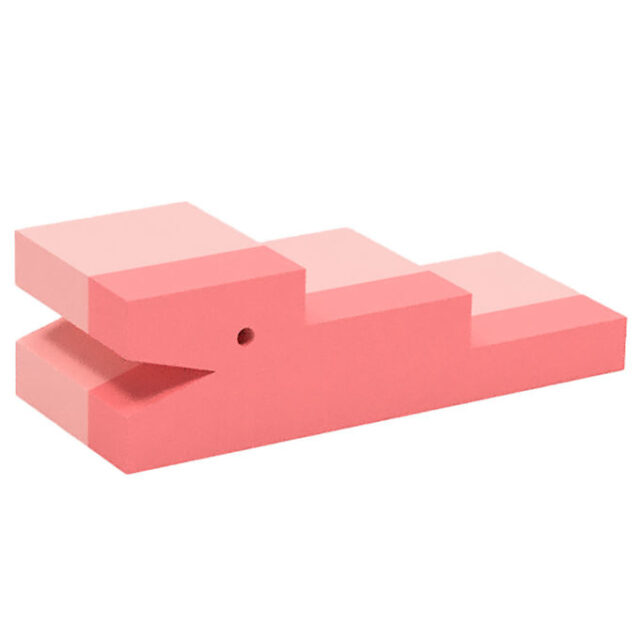 bObles Krokodille - L 24 - Coral