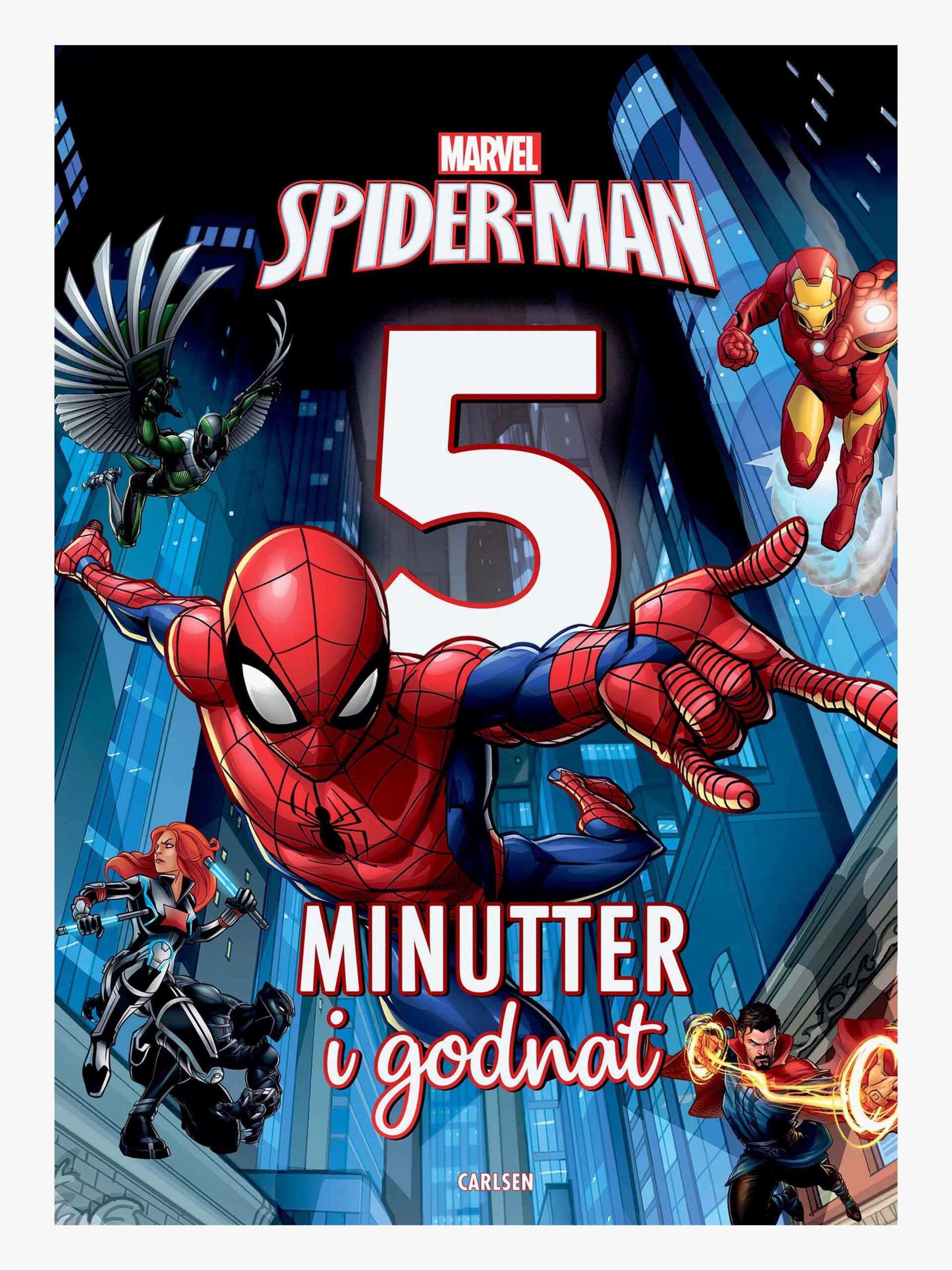 Marvel Spider-Man Fem minutter i godnat