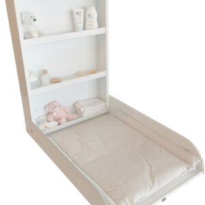 BabyDan Puslebord Væghængt Sofie, Hvid