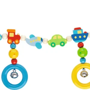 Barnevognskæde med køretøjer