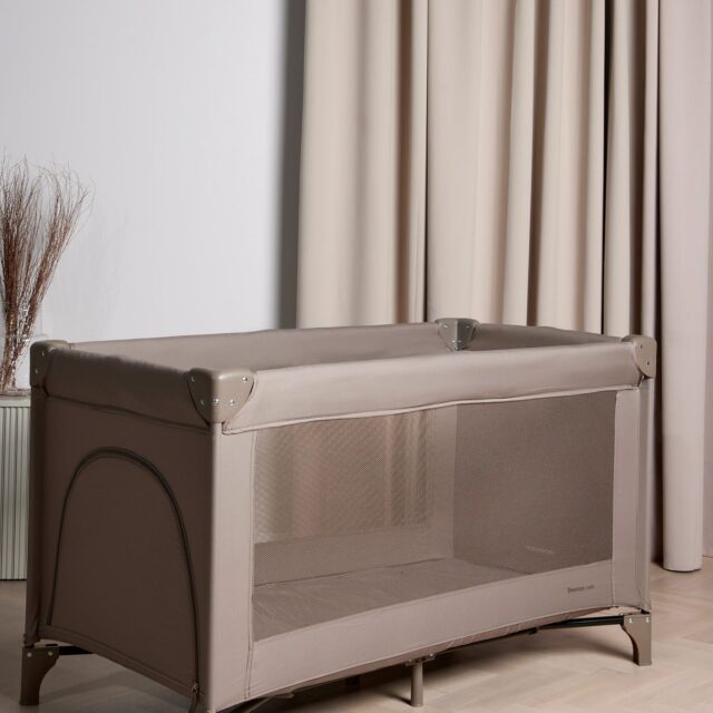 Beemoo CARE QuickFold Weekendseng, Taupe