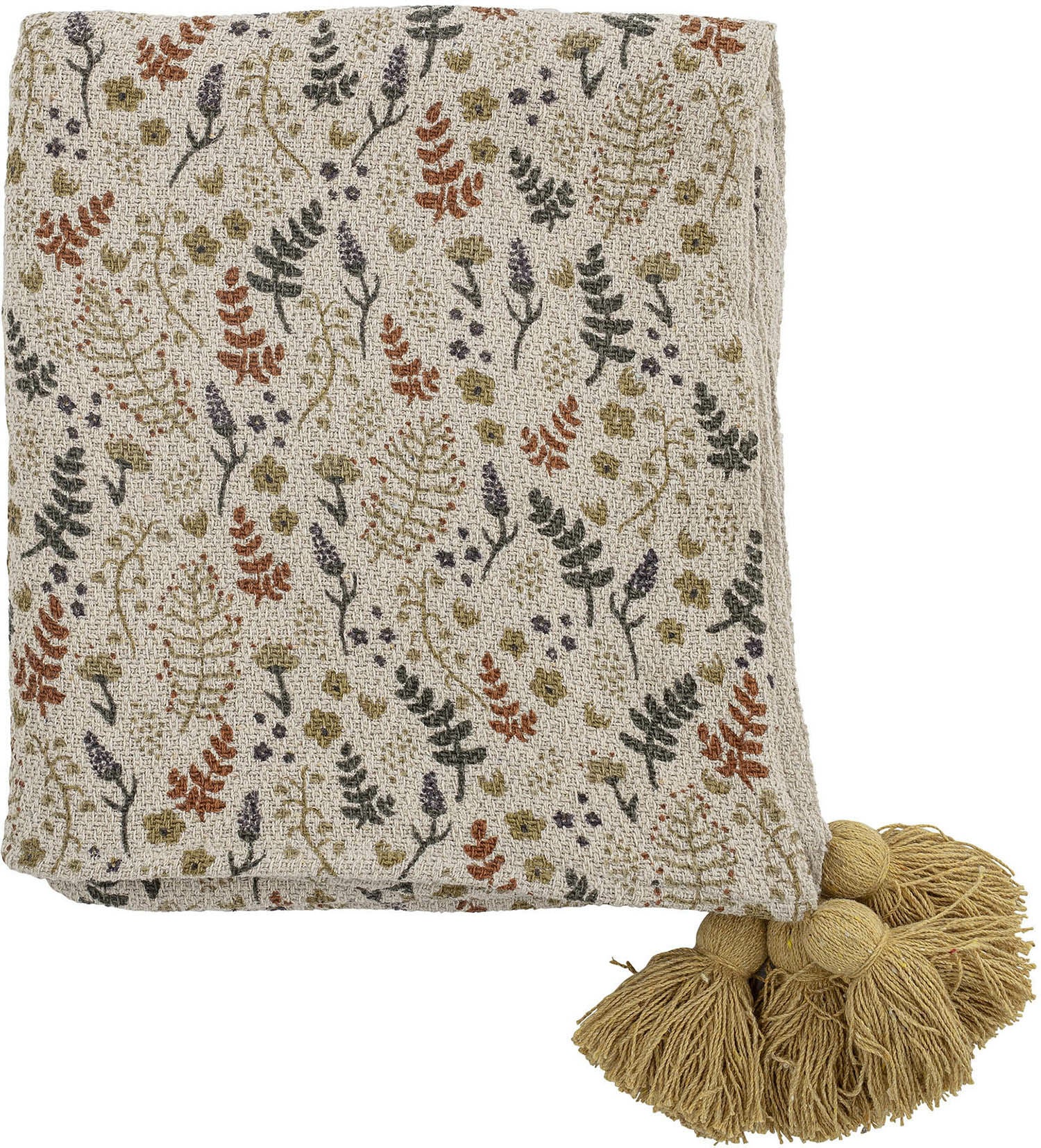 Bloomingville Filipa Tæppe, Gul