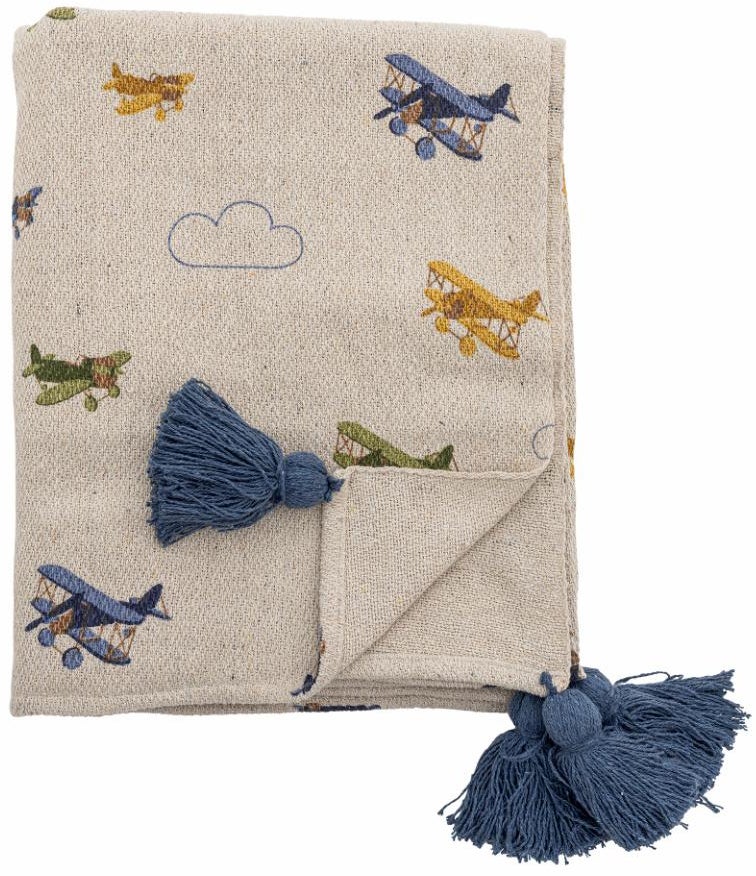 Bloomingville MINI Plane Tæppe