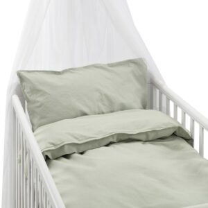 Borganäs Sengesæt Tremmeseng Humble 100 x 130 2-delt, Grøn