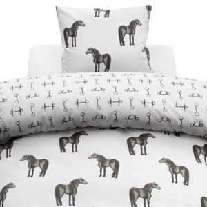 Borganäs Sengesæt Wendy 150 x 210, Brun