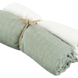 Borganäs Stofble 70x70 2-pak, Grøn