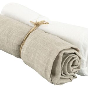 Borganäs Stofble 70x70 2-pak, Sand