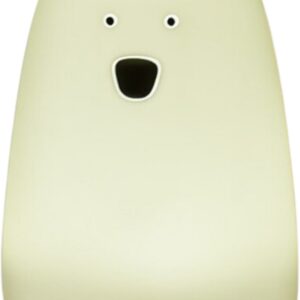 CarloBaby Big Bear LED Natlampe, Hvid, Børnelampe