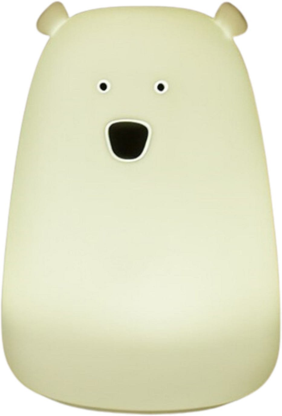 CarloBaby Big Bear LED Natlampe, Hvid, Børnelampe