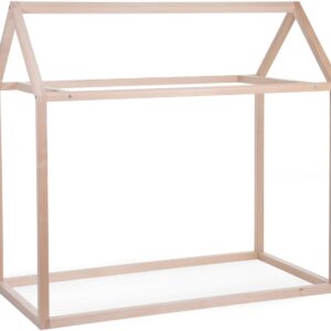 Childhome Juniorseng Hus 70x140, Natur, Børnesenge