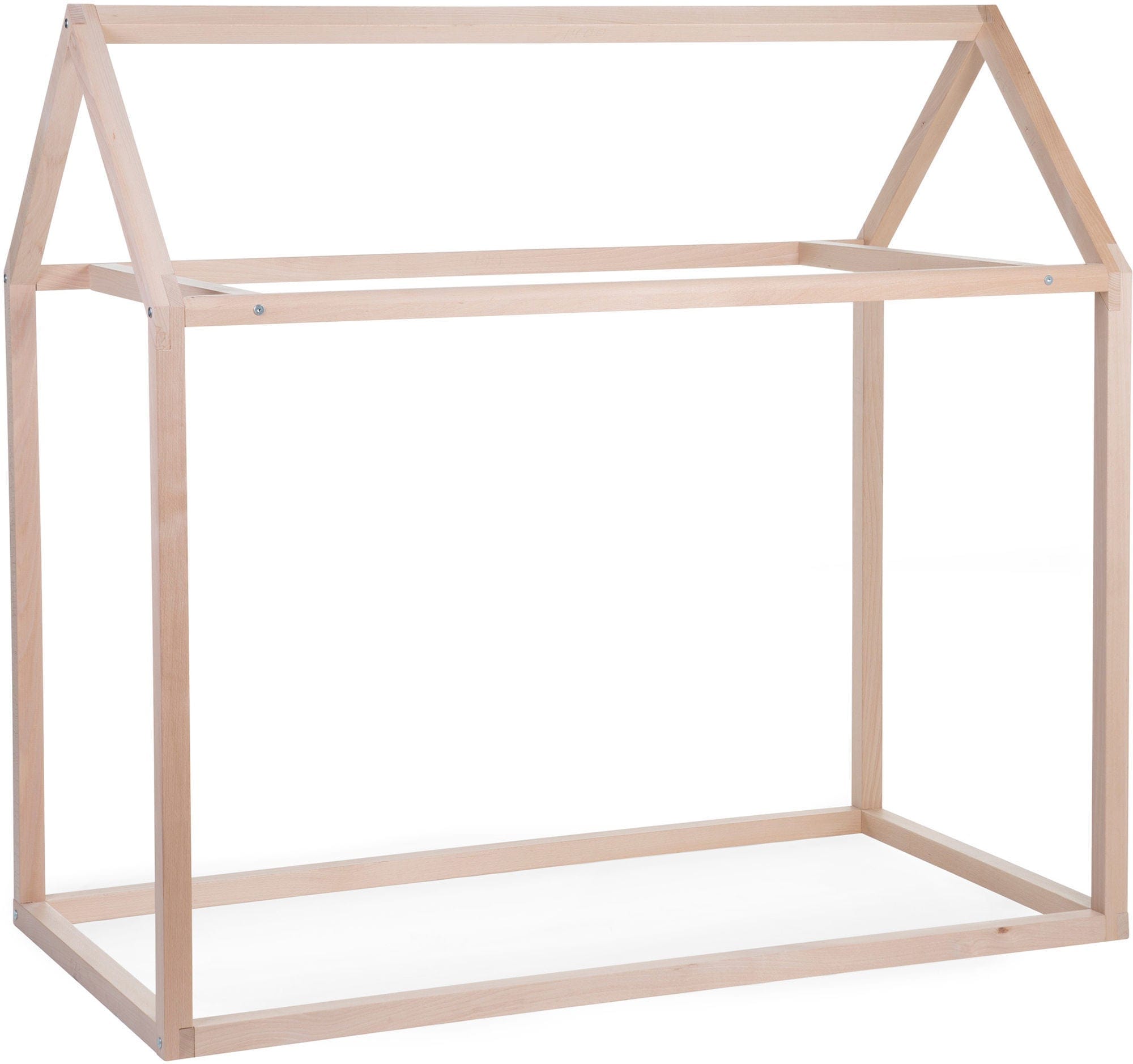 Childhome Juniorseng Hus 70x140, Natur, Børnesenge