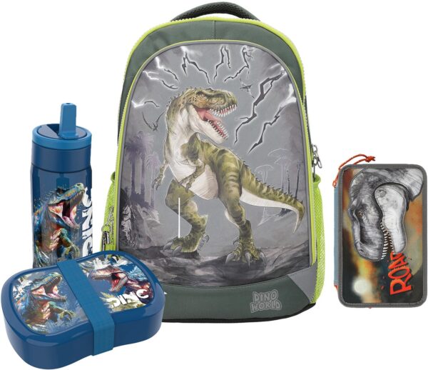 Dino World Rygsæk inkl. Tilbehør