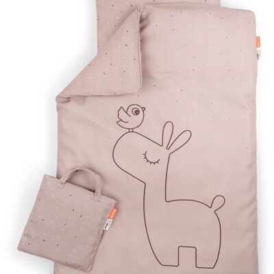 Done By Deer 70x80 Lalee Sengesæt Tremmeseng, Powder