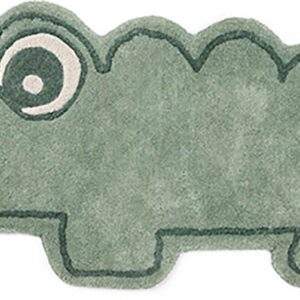 Done By Deer Croc Gulvtæppe, Grøn