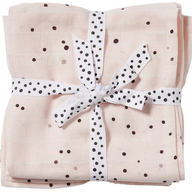 Done By Deer Stofble Dreamy Dots 2-pak, Powder